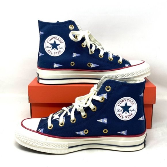Converse Chuck 70 Shoes For Men Skate Canvas Navy High Top Sneakers A04965C - Picture 5 of 10